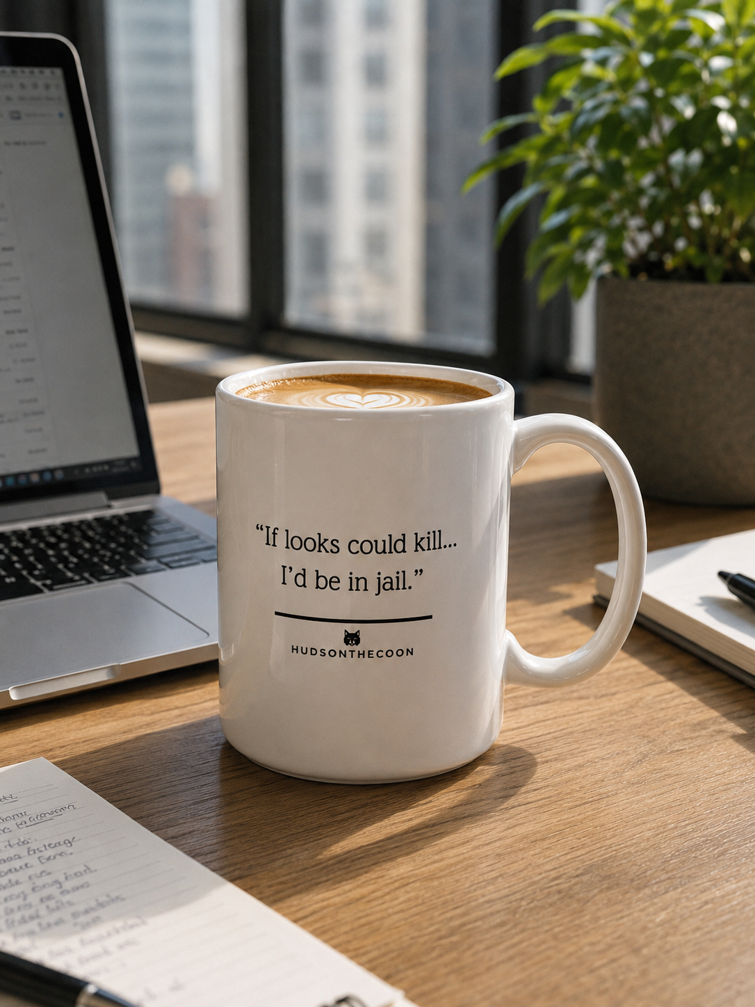 The Hudson Mug — If Looks Could Kill