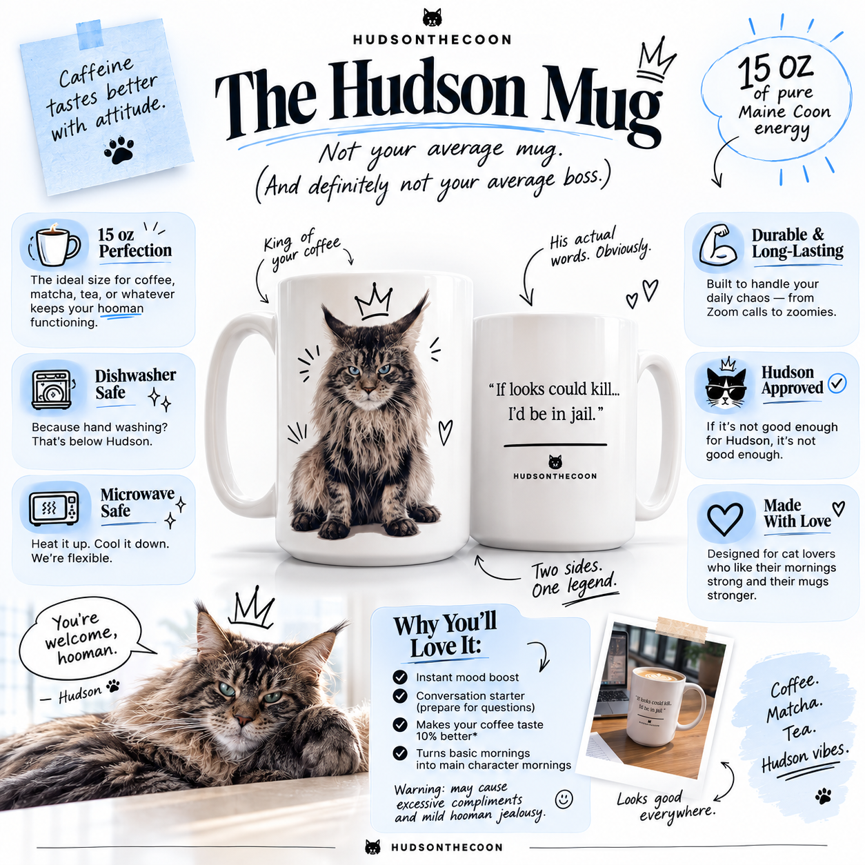 The Hudson Mug — If Looks Could Kill